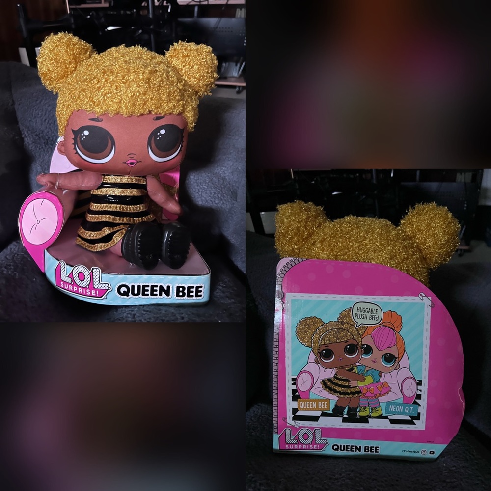 Brand new! L.O.L. Surprise Queen Bee Plush Doll & Limited Edition Year of the Ox